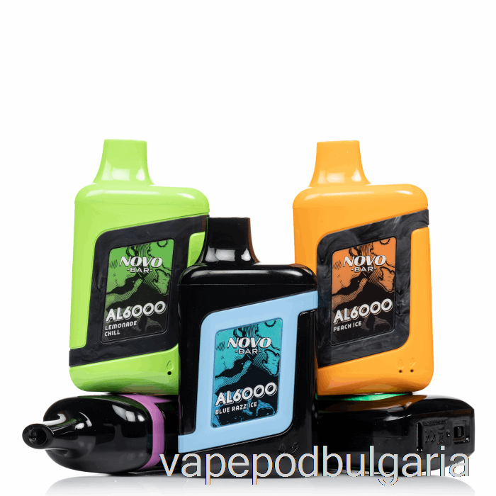 Vape Bulgaria Smok Novo Bar Al6000 еднократен ягодов шейк